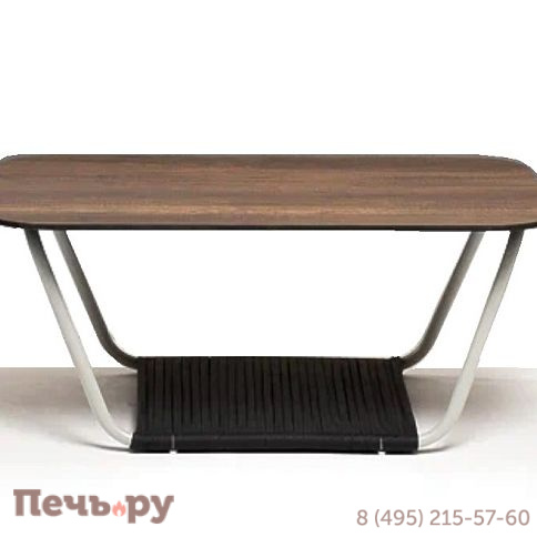 "Глория" журнальный стол 90х60см из HPL, цвет "дуб" фото