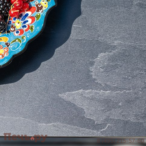 "Конте" интерьерный стол из HPL 70x70см, цвет "серый гранит" фото 7