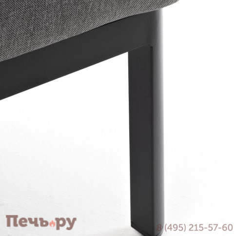 "Париж" модуль диванный алюминиевый центральный, цвет серый фото 6