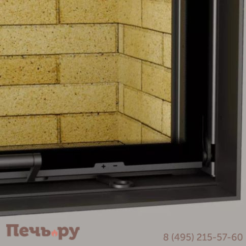 Рамка декоративная прямая Астов 100, 120 мм под топку ОПС 900 фото