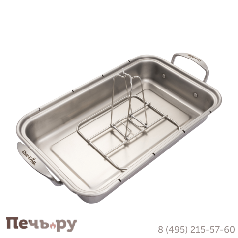 Ростер Char-Broil Grill+ для курицы с креплением для емкости фото 5