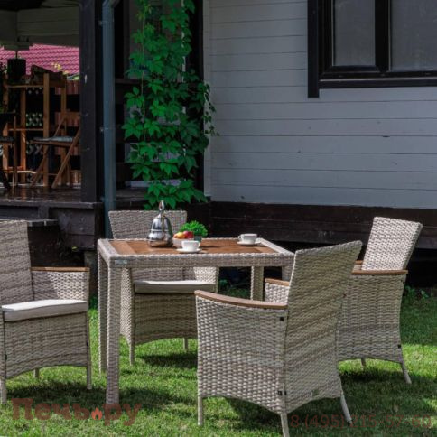 Royal Family Amelia обеденный комплект бежевого цвета на 4 персоны фото 3