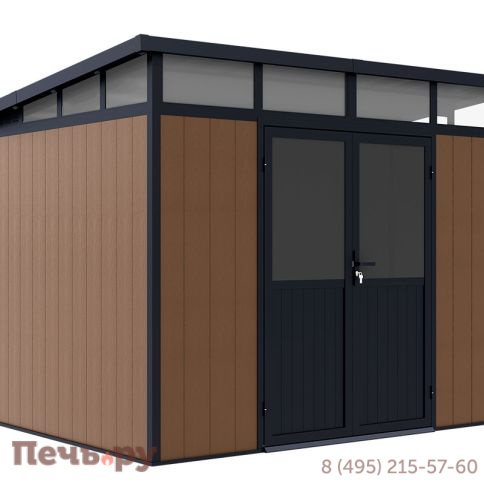 Садовое строение из ДПК Gardeck 9х7 (5.95 кв.м) фото
