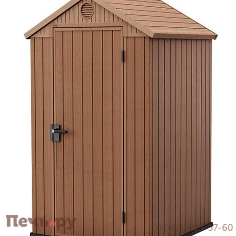 Сарай Keter "Дарвин 4х4" (размеры 118 х 117 см), коричневый фото