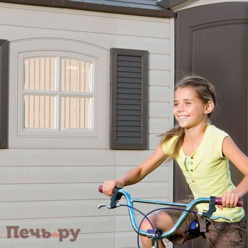 Сарай пластиковый Gardeck 15*8 фото 4