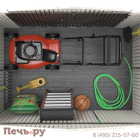 Сарай пластиковый Gardeck 7*4,5 фото 5