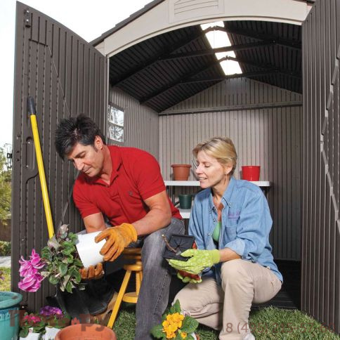 Сарай пластиковый Gardeck 7*7 фото 3