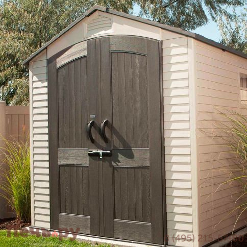 Сарай пластиковый Gardeck 7*7 фото 4