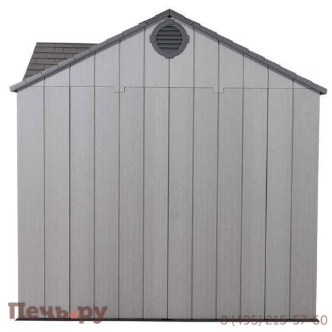 Сарай пластиковый Gardeck Woodlook 10*8 фото 5