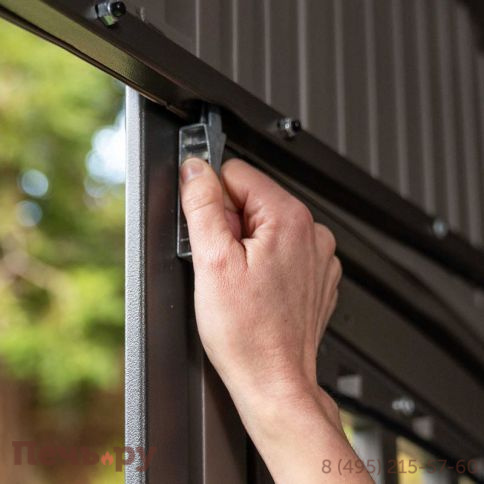 Сарай пластиковый Gardeck WoodLook 15*8 DD фото 13