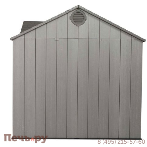 Сарай пластиковый Gardeck WoodLook 15*8 DD фото 5