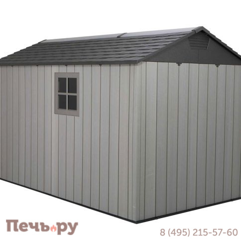 Сарай пластиковый Gardeck WoodLook 7*12 фото 5