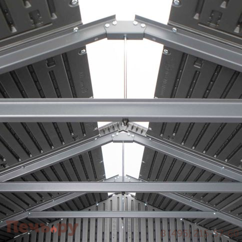 Сарай пластиковый Gardeck WoodLook 7*9.5 фото 17