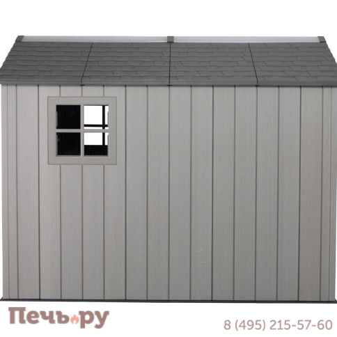 Сарай пластиковый Gardeck WoodLook 7*9.5 фото 3