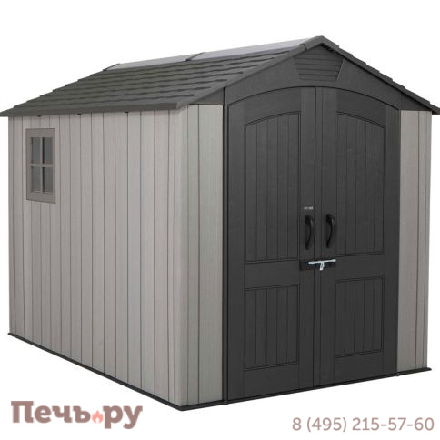 Сарай пластиковый Gardeck WoodLook 7*9.5 фото