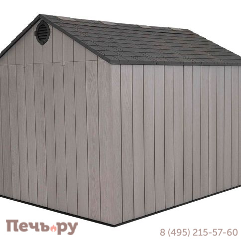 Сарай пластиковый Gardeck WoodLook 8*10 New фото 4