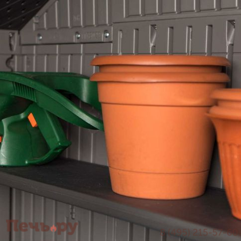 Сарай пластиковый Gardeck WoodLook 8*7.5 фото 15