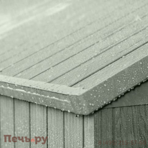 Сарай Keter "Дарвин 4х4" (размеры 118 х 117 см), зеленый фото 4