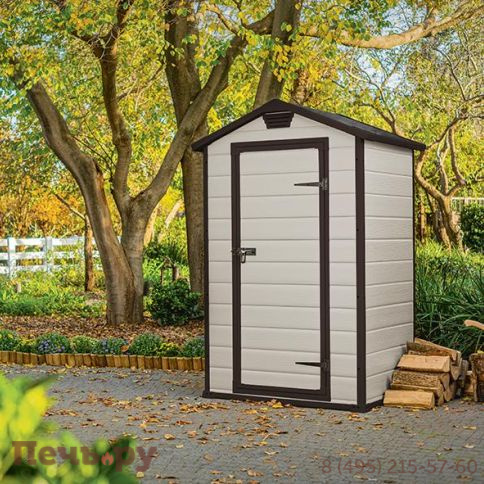 Сарай Keter "Манор 4х3" ,бежевый (размеры 117 х 94 см) фото 2