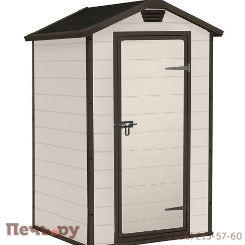 Сарай Keter "Манор 4х3" ,бежевый (размеры 117 х 94 см) фото