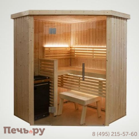 Сауна Harvia Variant View Corner S1616CV ель фото
