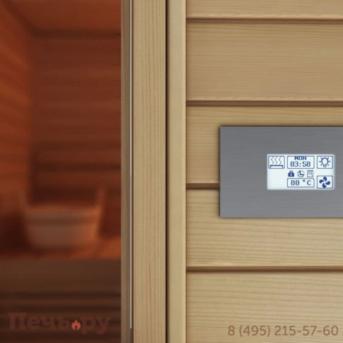 Сенсорный пульт управления Sawo Innova Steel Touch S INT-S-SST для печей NS фото 2