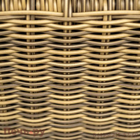 Шезлонг 4SiS Рим с подушкой, цвет соломенный фото 13