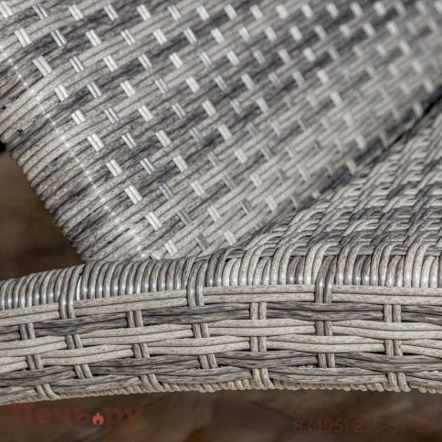 Шезлонг AGATA серый без матраса фото 6