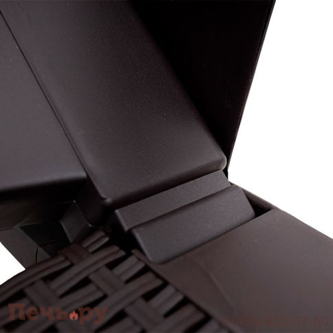 Шезлонг Gardeck B:rattan NILO стопирующийся, коричневый фото 6