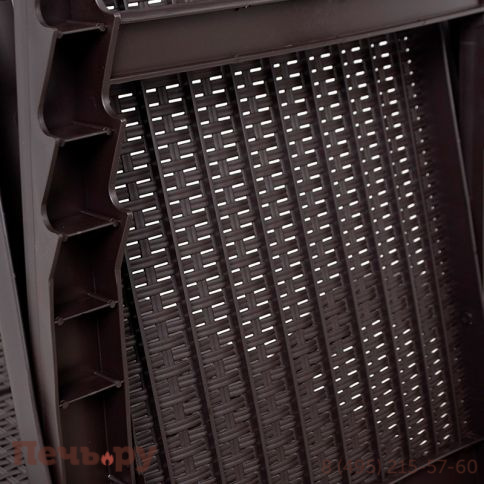 Шезлонг Gardeck B:rattan NILO стопирующийся, коричневый фото 9