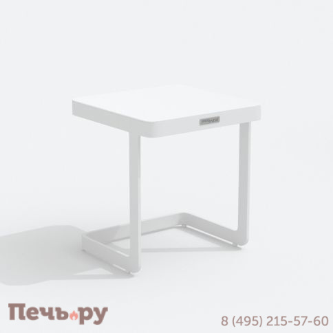 Шезлонг COSTA на колесах антрацит - белый каркас фото 8