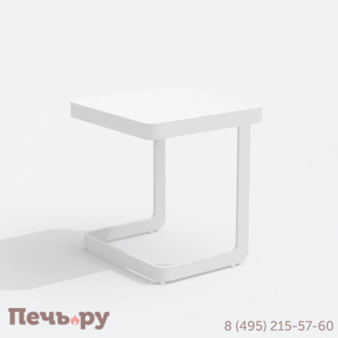 Шезлонг COSTA на колесах бежевый - белый каркас фото 10