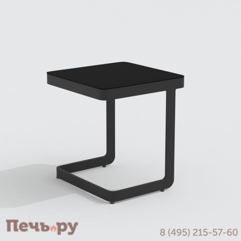 Шезлонг COSTA на колесах маренго - каркас карбон фото 9