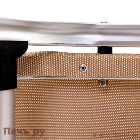 Шезлонг Gardeck Dias алюминиевый, бежевый фото 12