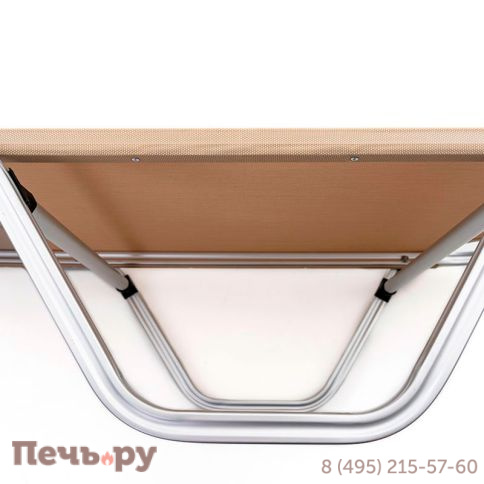 Шезлонг Gardeck Dias алюминиевый, бежевый фото 9