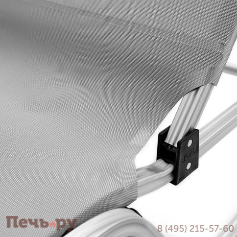 Шезлонг Gardeck Dias алюминиевый, серый фото 10