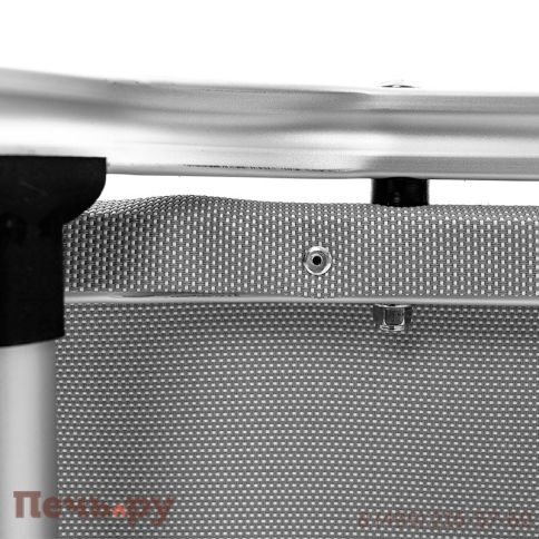 Шезлонг Gardeck Dias алюминиевый, серый фото 15