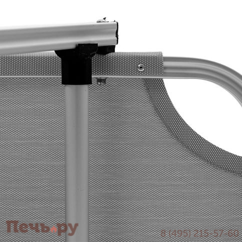 Шезлонг Gardeck Dias алюминиевый, серый фото 17