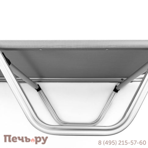 Шезлонг Gardeck Dias алюминиевый, серый фото 20