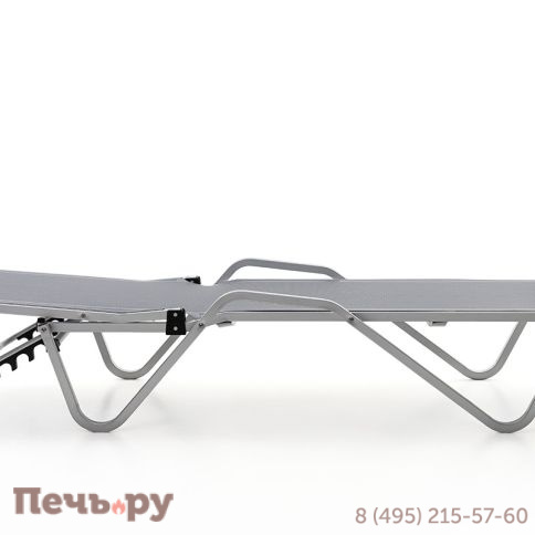 Шезлонг Gardeck Hera алюминиевый, серый фото 8