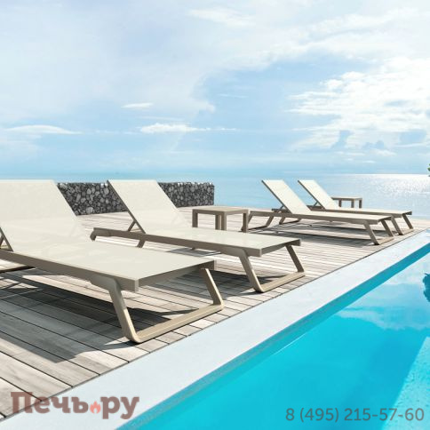 Шезлонг-лежак металлический Tropic 234/708-1067 фото 7