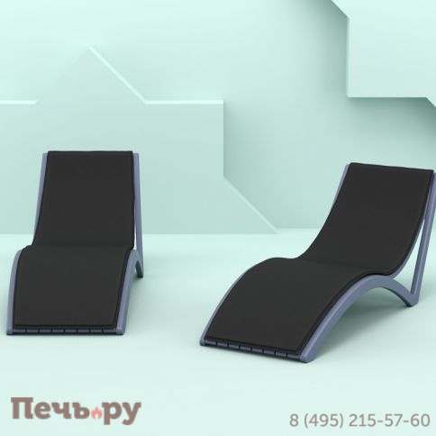 Шезлонг-лежак пластиковый Slim 234/087-5680 фото 6