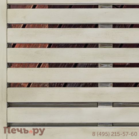 Шезлонг Royal Family PAOLO на колесиках из акации белого цвета фото 6