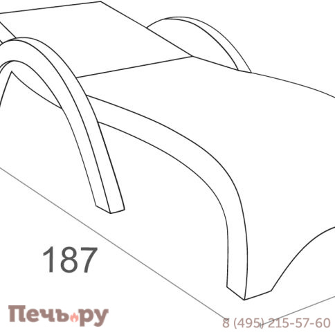Шезлонг пластиковый с матрасом GS 1009 (Fiji) 234/GS1009/1/BROWN фото 2