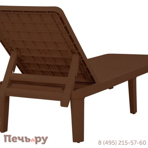 Шезлонг Gardeck Tweet compact, коричневый фото 4