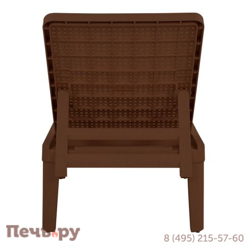 Шезлонг Gardeck Tweet compact, коричневый фото 5