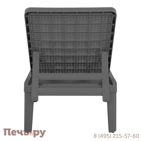 Шезлонг Gardeck Tweet compact, серый фото 5