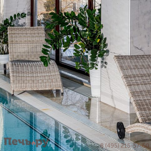 Шезлонги AGATA бежевые без матрасов фото 3