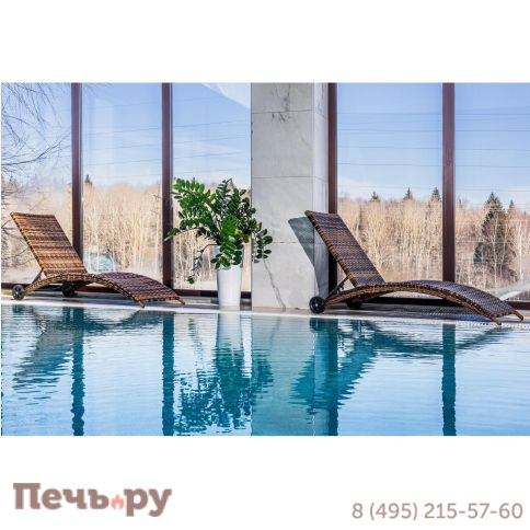 Шезлонги AGATA коричневые без матрасов фото