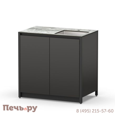 Шкаф напольный Cronon с мойкой Lounge D-04S-R, 90 см фото